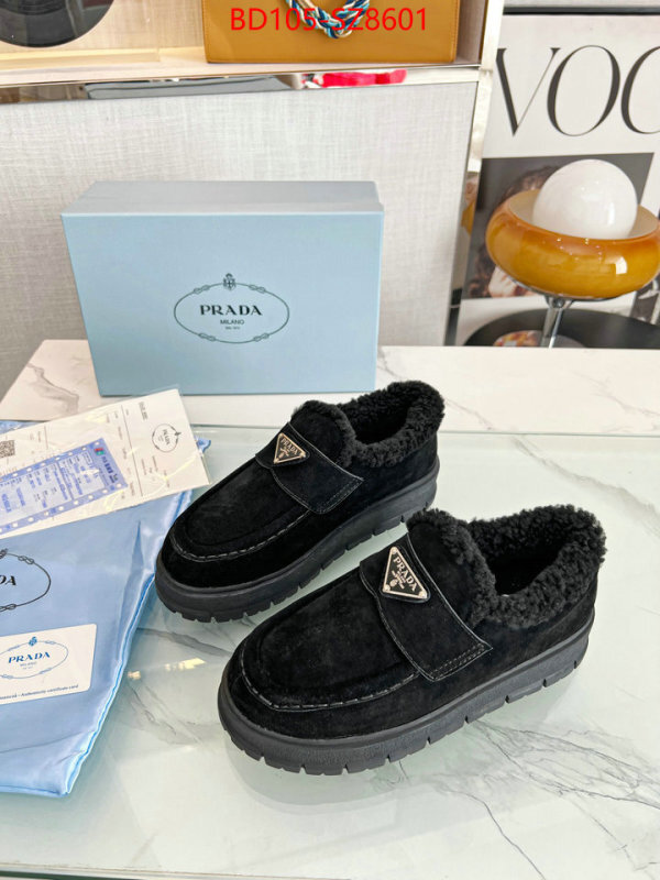 Women Shoes-Prada 1:1 replica wholesale ID: SZ8601 $: 105USD