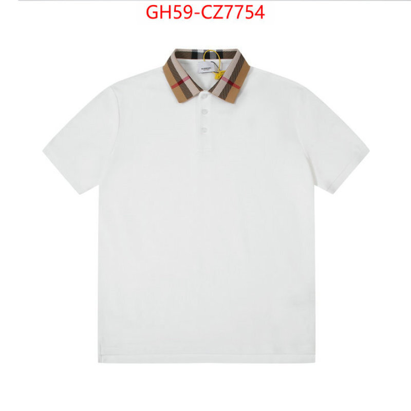 Clothing-Burberry wholesale imitation designer replicas ID: CZ7754 $: 59USD