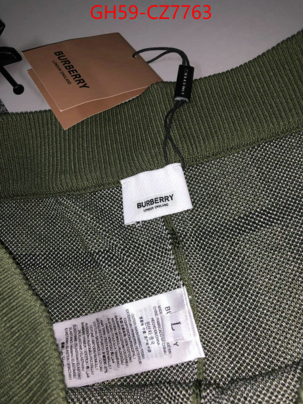 Clothing-Burberry aaaaa quality replica ID: CZ7763 $: 59USD