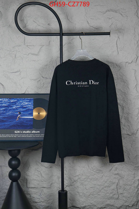 Clothing-Dior high quality replica ID: CZ7789 $: 59USD