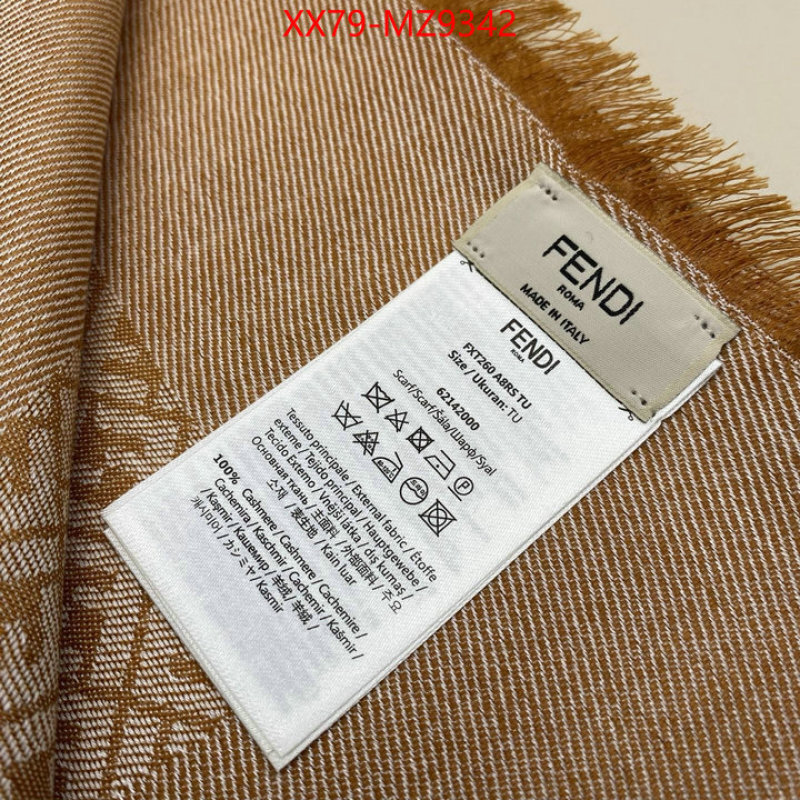 Scarf-Fendi wholesale 2024 replica ID: MZ9342 $: 79USD