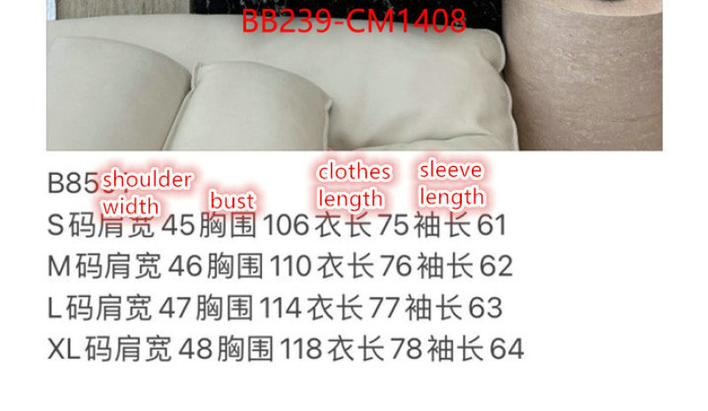 Clothing-Burberry replcia cheap from china ID: CM1408 $: 239USD