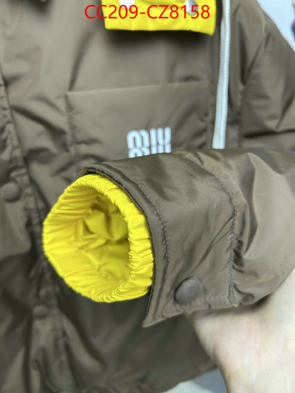 Down jacket Women-Miu Miu what are the best replica ID: CZ8158 $: 209USD