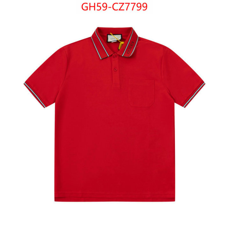 Clothing-Gucci best replica new style ID: CZ7799 $: 59USD