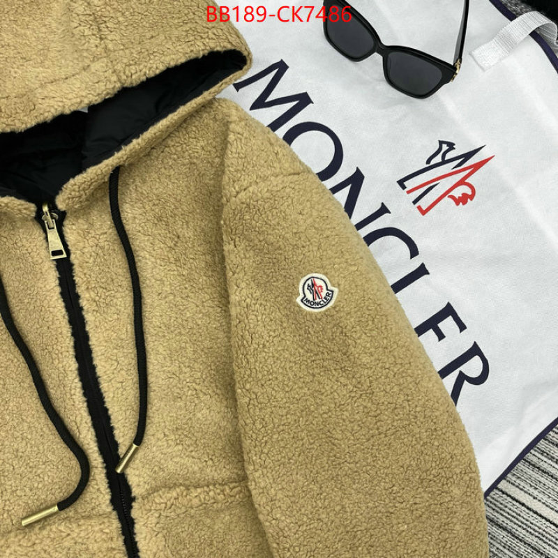 Down jacket Women-Moncler for sale cheap now ID: CK7486 $: 189USD