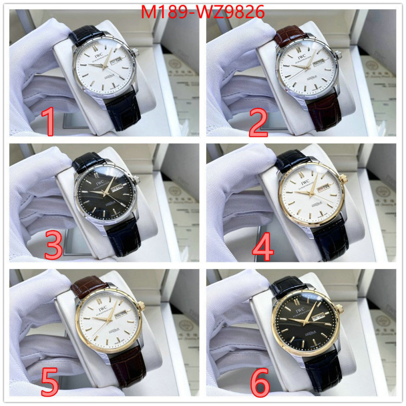 Watch(4A)-IWC website to buy replica ID: WZ9826 $: 189USD