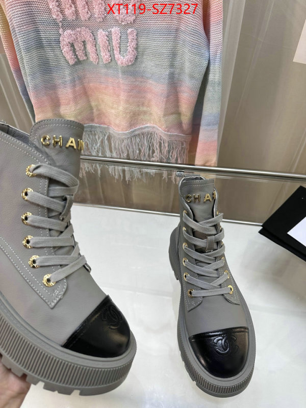Women Shoes-Boots luxury fake ID: SZ7327 $: 119USD