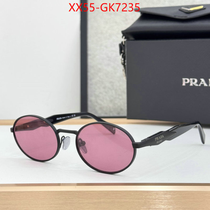 Glasses-Prada 2024 replica wholesale cheap sales online ID: GK7235 $: 55USD