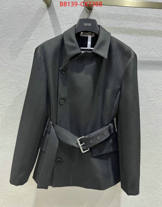 Clothing-Dior top quality ID: CK7368 $: 139USD