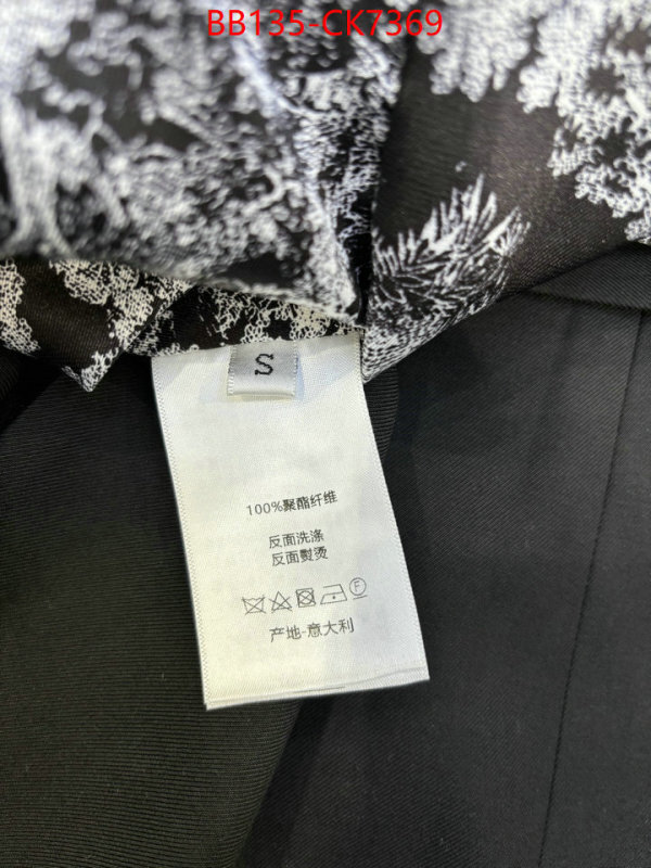 Clothing-Dior what best replica sellers ID: CK7369 $: 135USD