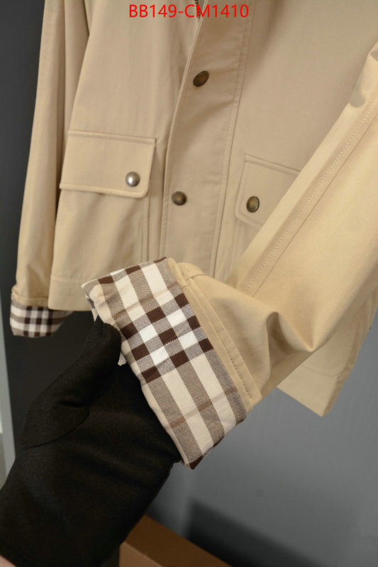 Clothing-Burberry replcia cheap ID: CM1410 $: 149USD