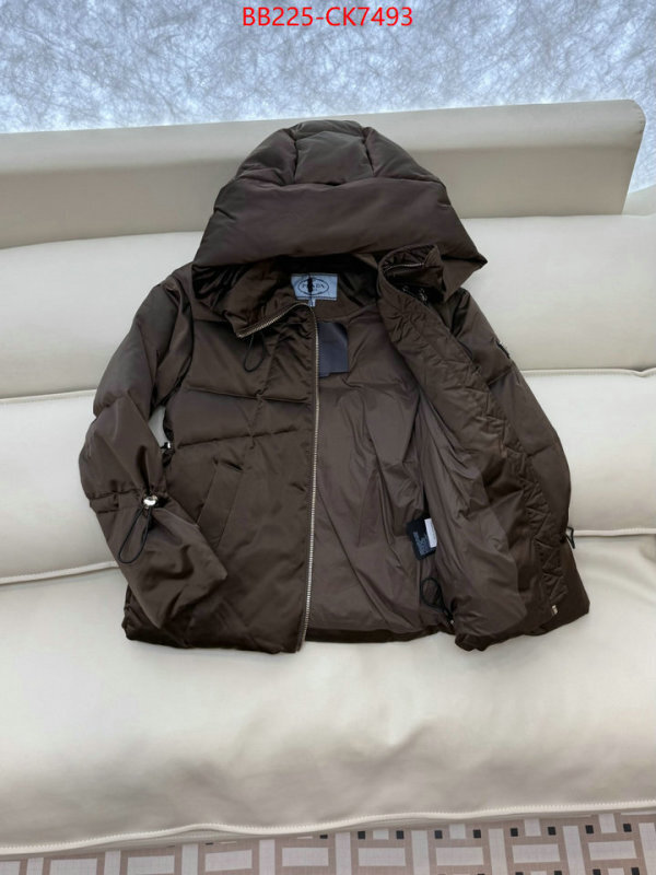 Down jacket Women-Prada find replica ID: CK7493 $: 225USD