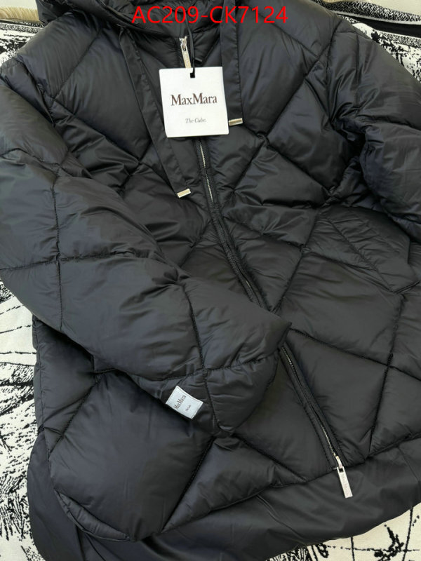 Down jacket Women-MaxMara buy best high-quality ID: CK7124 $: 209USD
