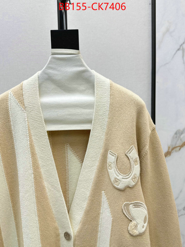 Clothing-Hermes top quality designer replica ID: CK7406 $: 155USD