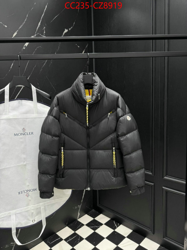 Down jacket Men-Moncler the best ID: CZ8919 $: 235USD