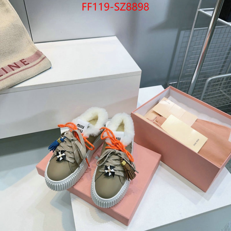 Women Shoes-Miu Miu high quality perfect ID: SZ8898 $: 119USD