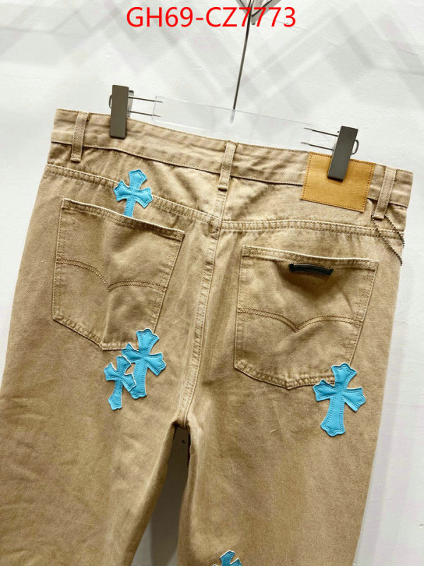 Clothing-Chrome Hearts buying replica ID: CZ7773 $: 69USD