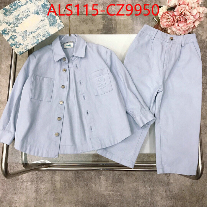 Kids clothing-Fendi where should i buy replica ID: CZ9950 $: 115USD
