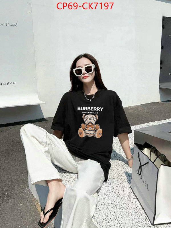 Clothing-Burberry designer high replica ID: CK7197 $: 69USD