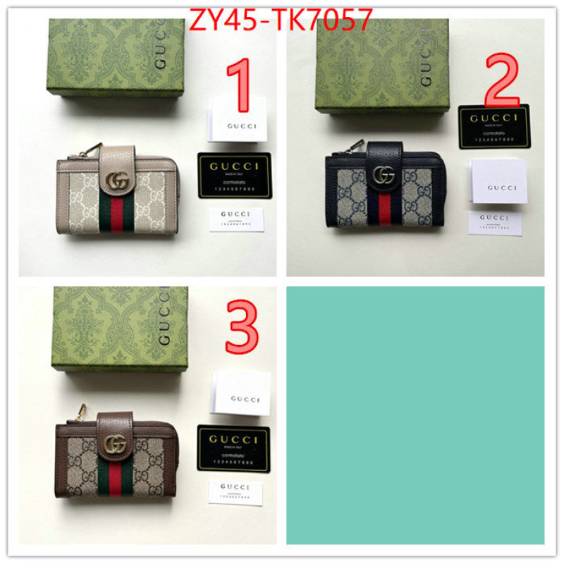 Gucci Bags(4A)-Wallet- where to buy high quality ID: TK7057 $: 45USD,