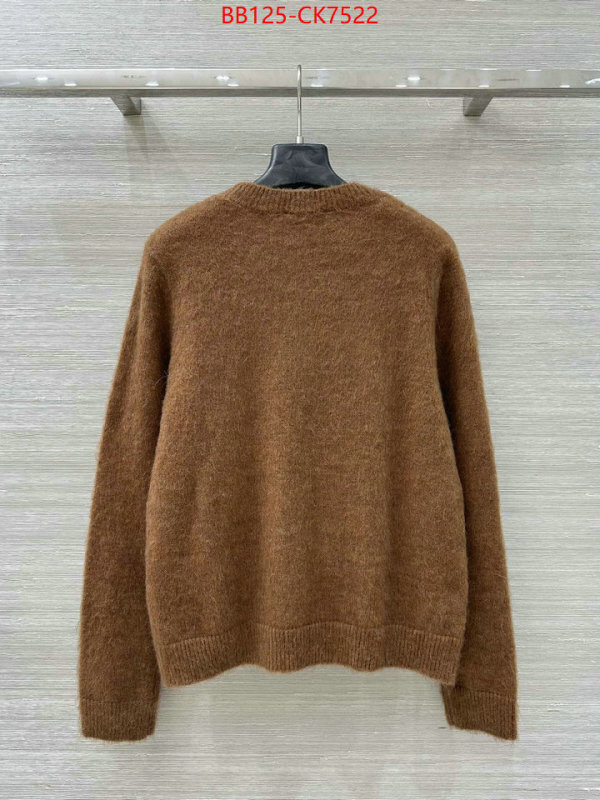 Clothing-YSL 2024 replica wholesale cheap sales online ID: CK7522 $: 125USD