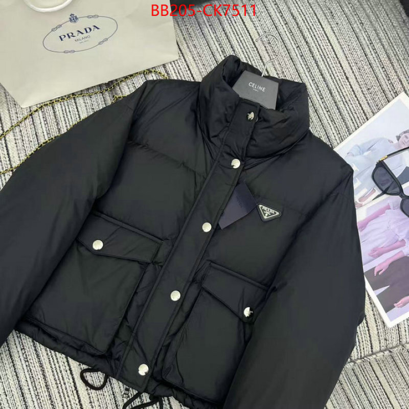 Down jacket Women-Prada online sales ID: CK7511 $: 205USD
