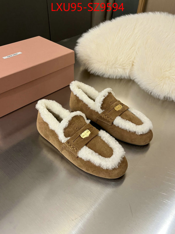 Women Shoes-Miu Miu shop the best high authentic quality replica ID: SZ9594 $: 95USD