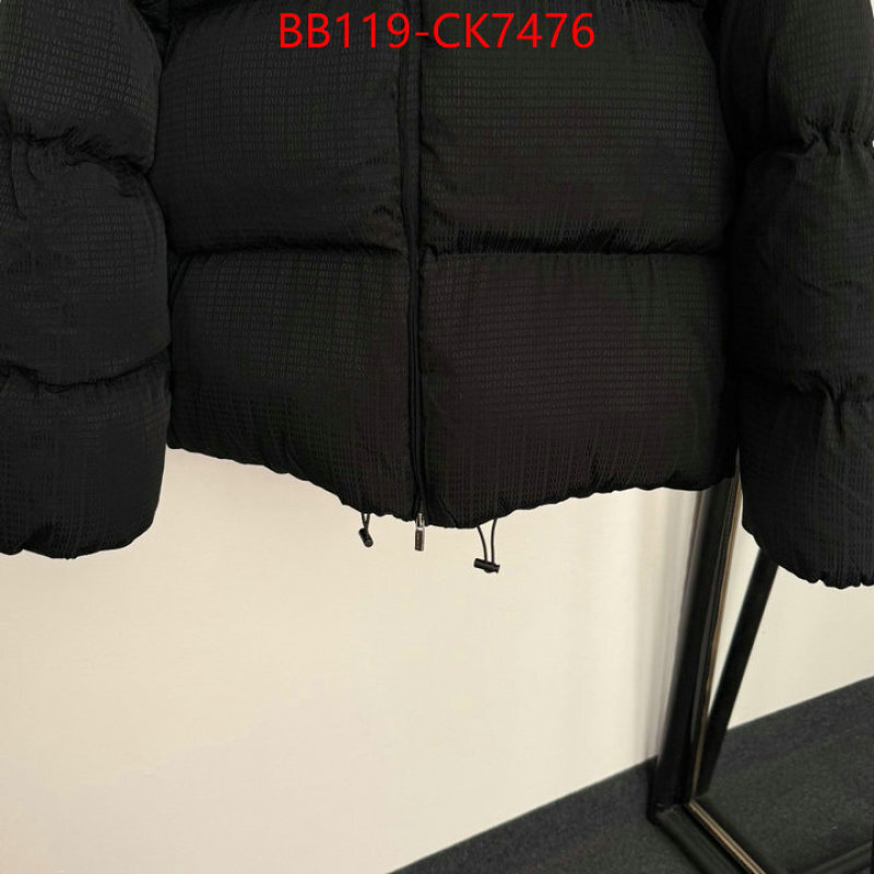 Down jacket Women-Miu Miu high quality replica designer ID: CK7476 $: 119USD