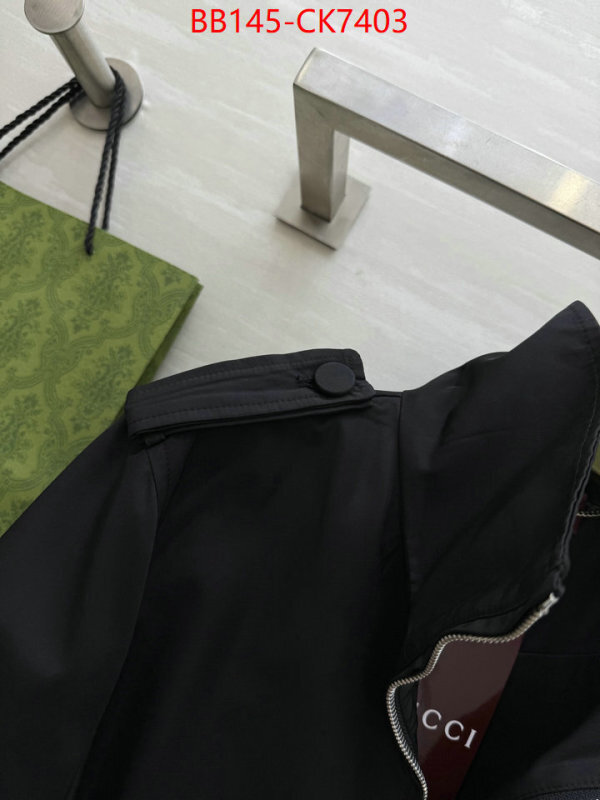 Clothing-Gucci is it illegal to buy dupe ID: CK7403 $: 145USD