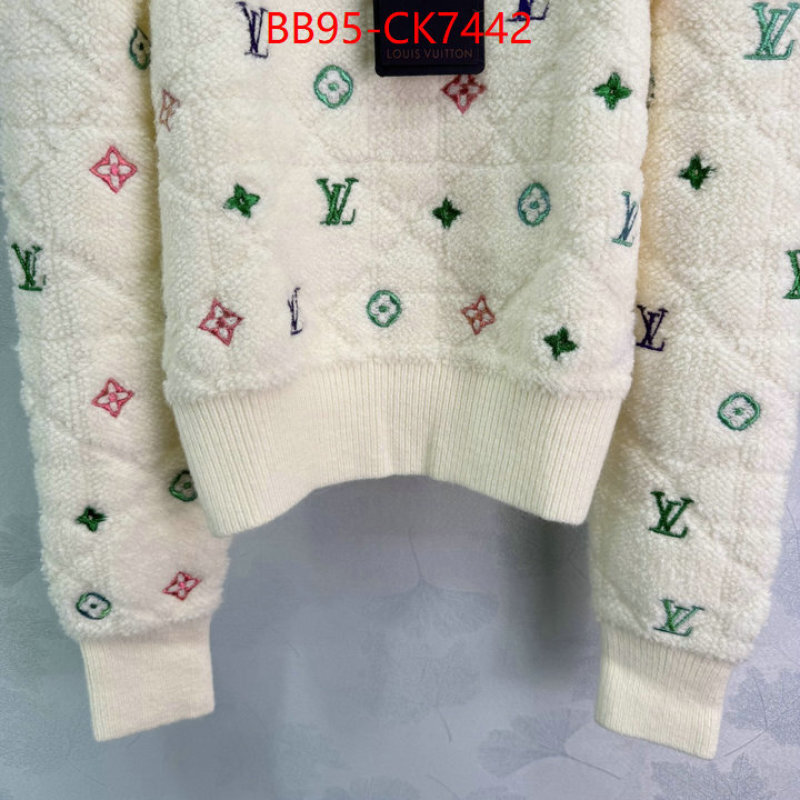Clothing-LV fashion designer ID: CK7442 $: 95USD