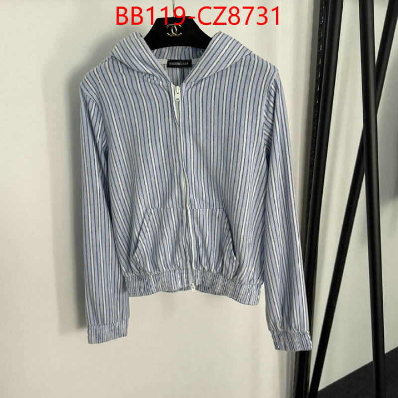 Clothing-Balenciaga online sale ID: CZ8731 $: 119USD