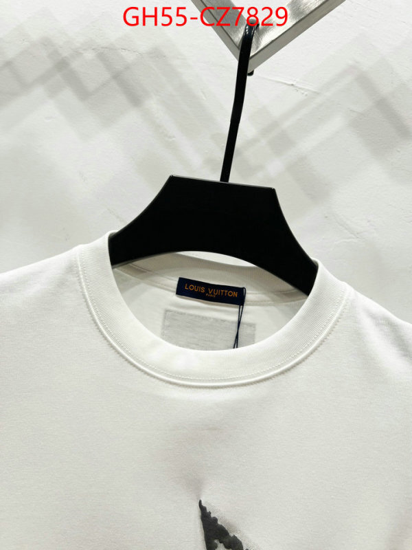 Clothing-LV designer replica ID: CZ7829 $: 55USD