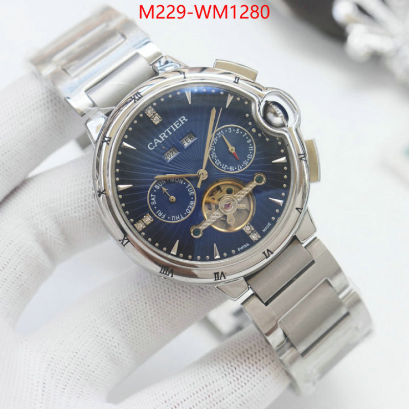 Watch(TOP)-Cartier designer high replica ID: WM1280 $: 229USD
