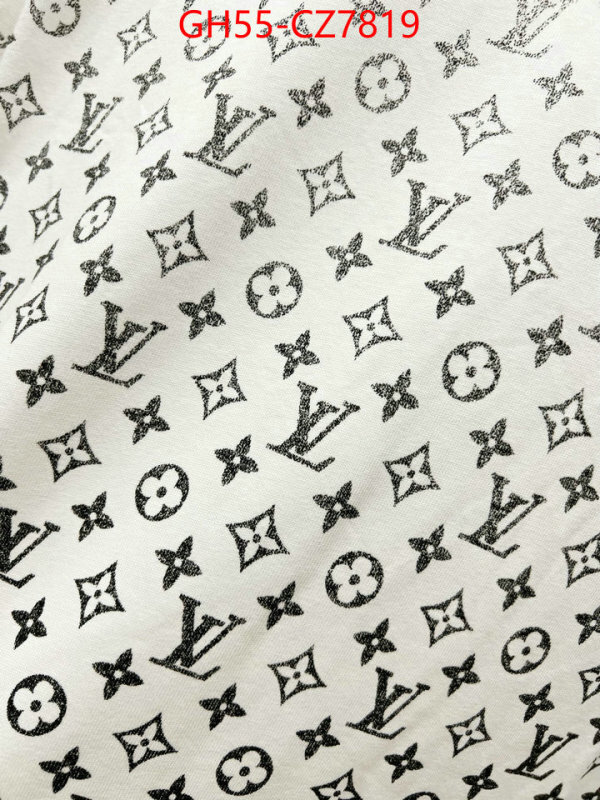 Clothing-LV wholesale replica shop ID: CZ7819 $: 55USD
