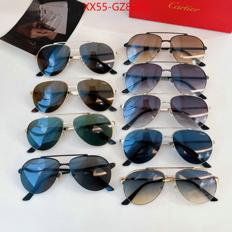 Glasses-Cartier buy replica ID: GZ8200 $: 55USD