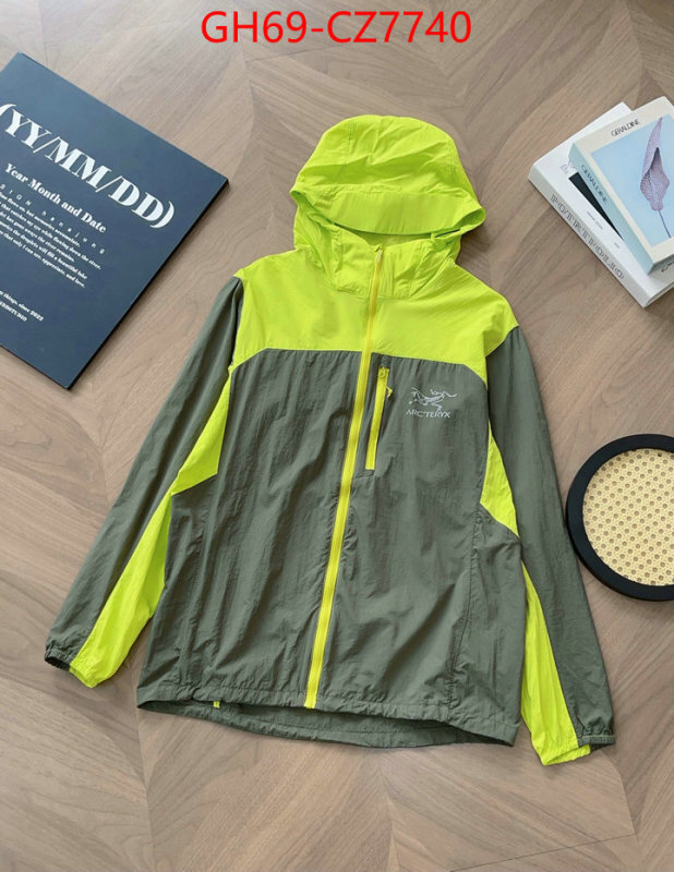 Clothing-ARCTERYX wholesale 2024 replica ID: CZ7740 $: 69USD