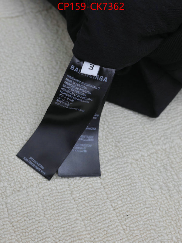 Clothing-Balenciaga the best quality replica ID: CK7362 $: 159USD