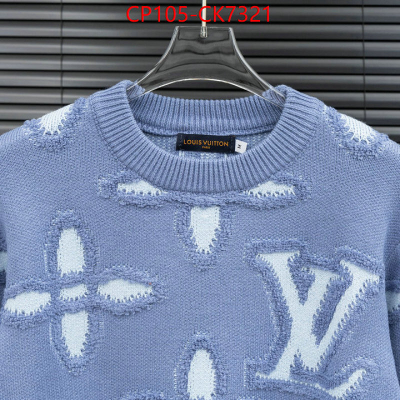 Clothing-LV outlet 1:1 replica ID: CK7321 $: 105USD
