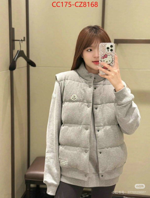 Down jacket Men-Moncler fake high quality ID: CZ8168 $: 175USD