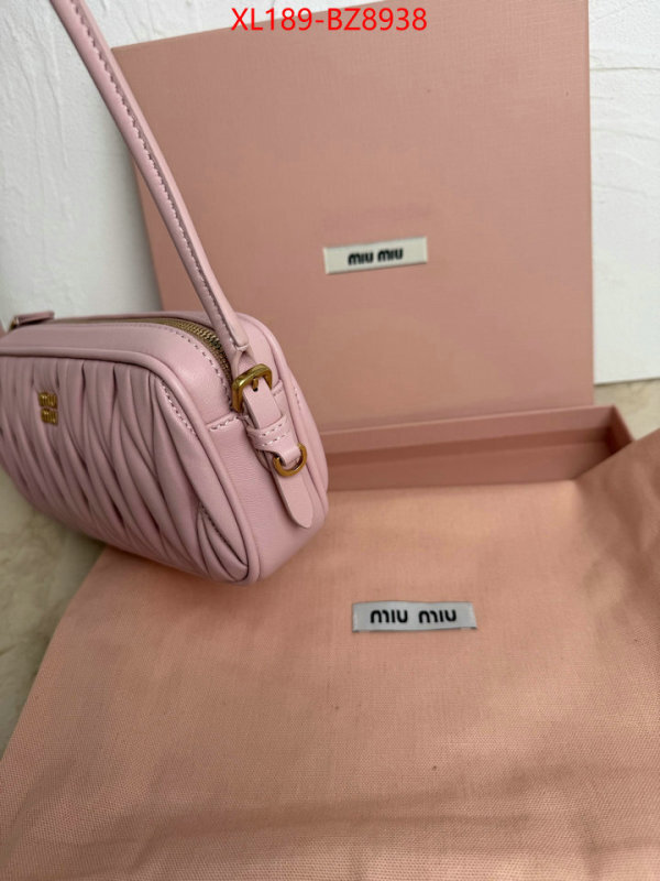 Miu Miu Bags(TOP)-Handbag- where should i buy to receive ID: BZ8938 $: 189USD,