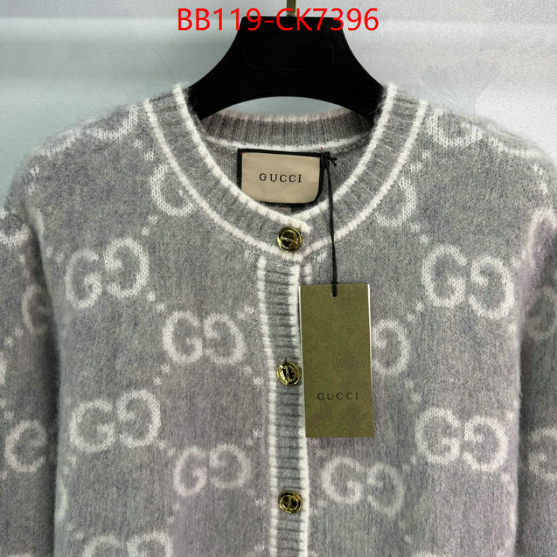 Clothing-Gucci highest quality replica ID: CK7396 $: 119USD