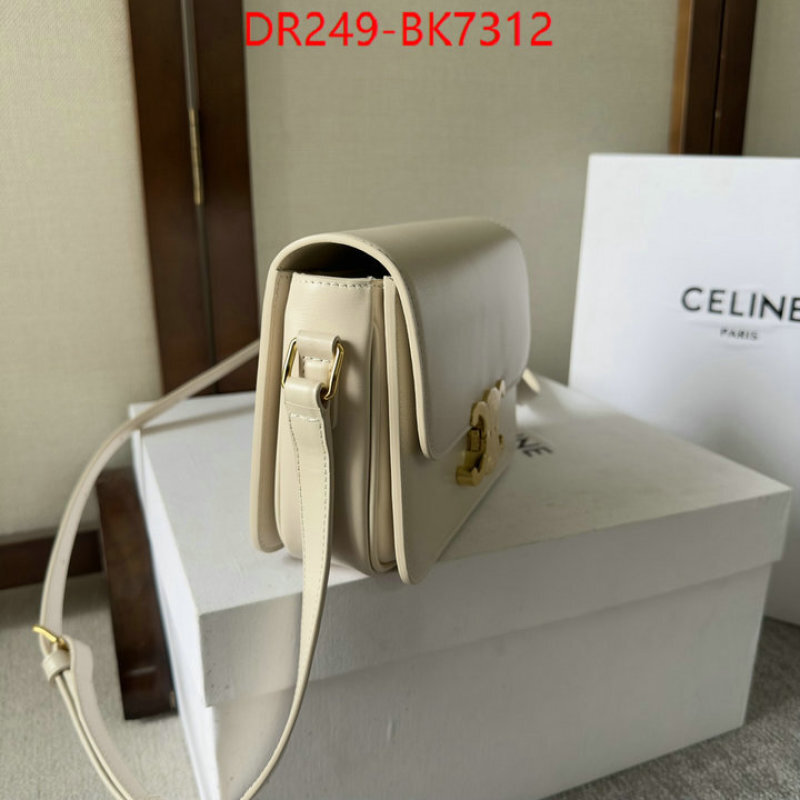 Celine Bags(TOP)-Triomphe Series cheap high quality replica ID: BK7312 $: 249USD,