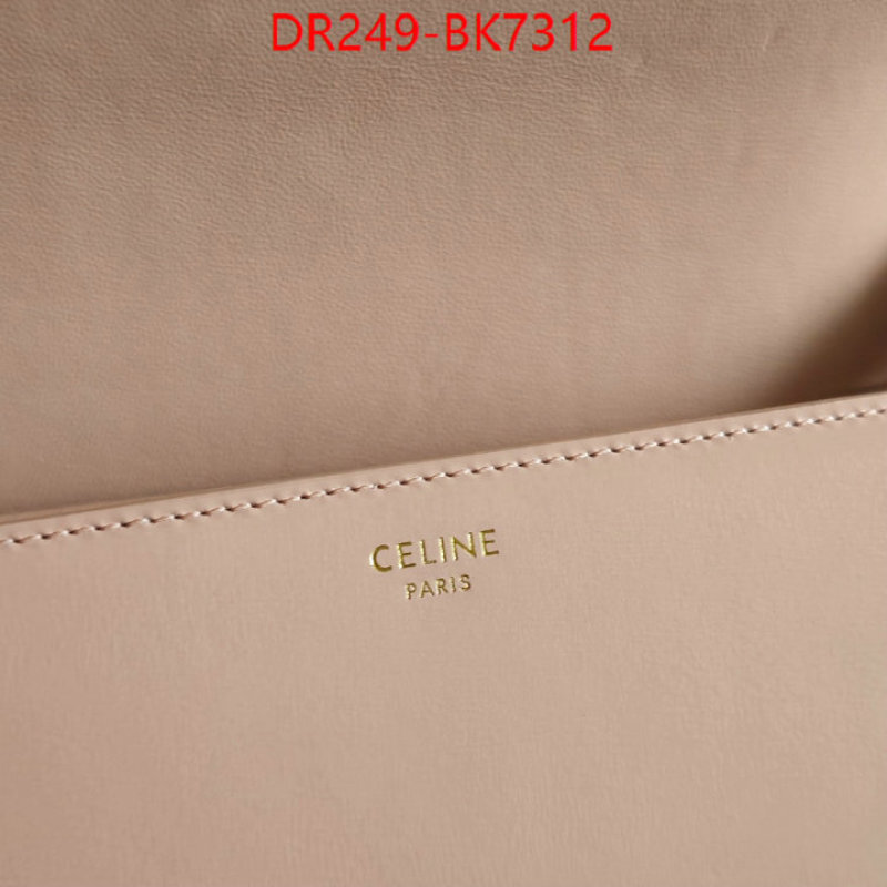 Celine Bags(TOP)-Triomphe Series cheap high quality replica ID: BK7312 $: 249USD,