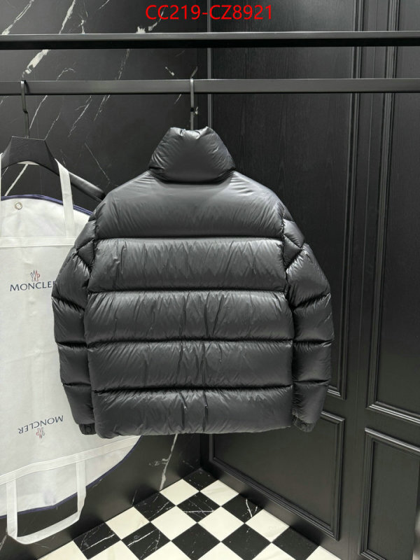 Down jacket Men-Moncler high quality ID: CZ8921 $: 219USD