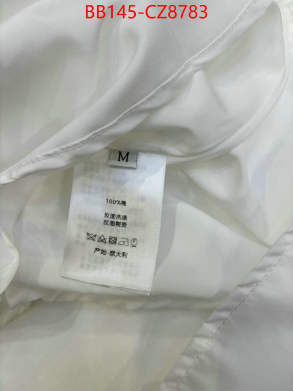 Clothing-Dior best website for replica ID: CZ8783 $: 145USD