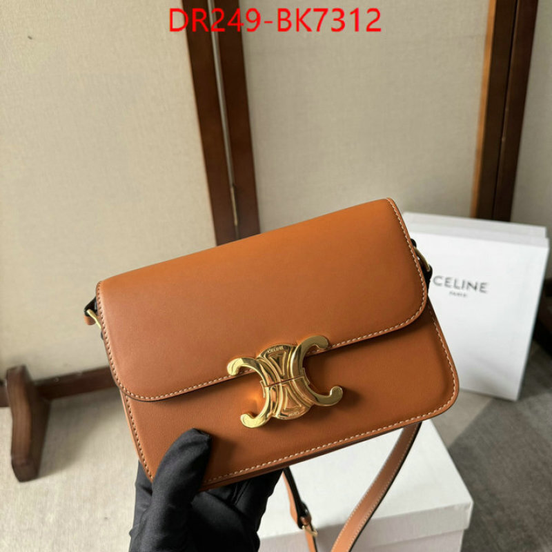 Celine Bags(TOP)-Triomphe Series cheap high quality replica ID: BK7312 $: 249USD,