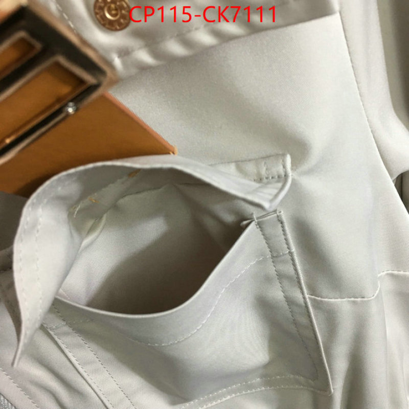 Clothing-Fendi replica 1:1 ID: CK7111 $: 115USD