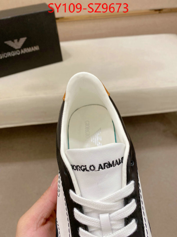 Men shoes-Armani top perfect fake ID: SZ9673 $: 109USD