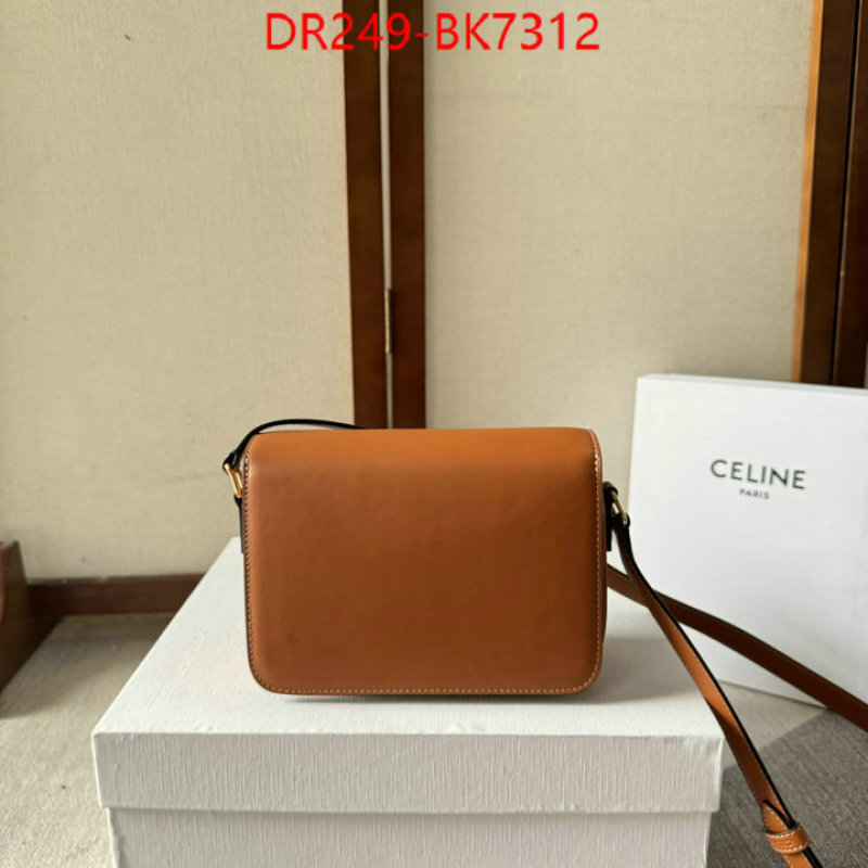 Celine Bags(TOP)-Triomphe Series cheap high quality replica ID: BK7312 $: 249USD,