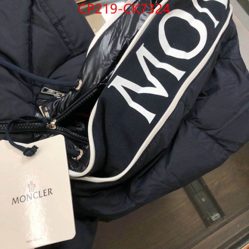 Down jacket Men-Moncler first top ID: CK7324 $: 219USD